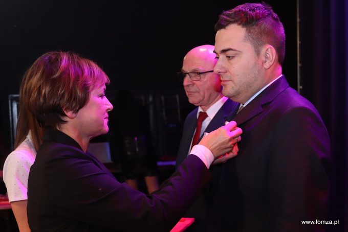 odznakę honorową PCK otrzymał m.in. prezydent Mariusz Chrzanowski