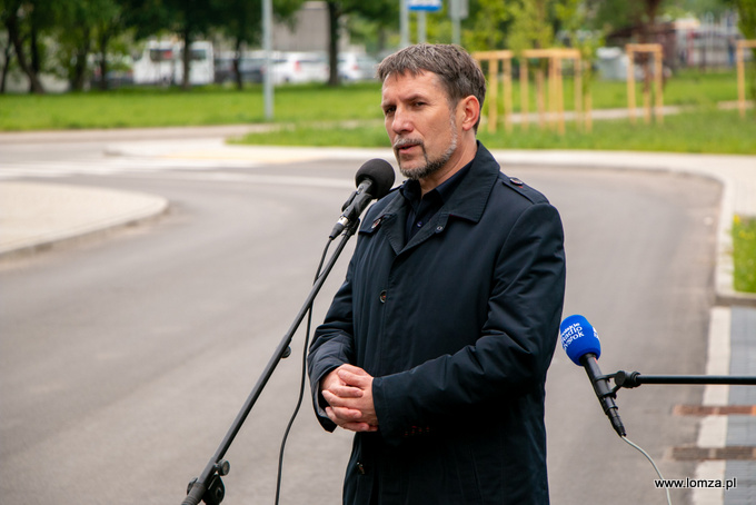 zastępca prezydenta Łomży Andrzej Garlicki