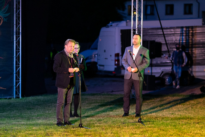 W zakończeniu "Walizki" uczestniczył kierownik Kancelarii Prezydenta Miasta Grzegorz Daniluk (fot. Łukasz Boratyński)