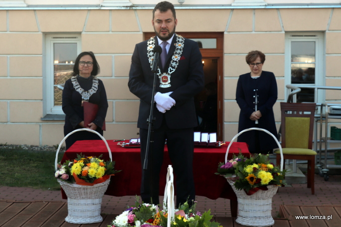 Prezydent Łomży Mariusz Chrzanowski
