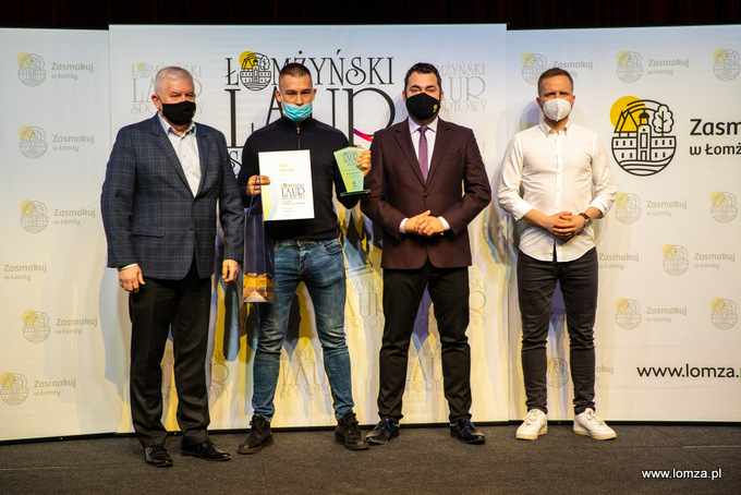 laur odbiera Rafał Kołowski
