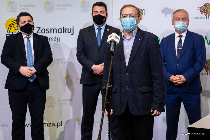 dyrektor Muzeum Północno - Mazowieckiego w Łomży Jerzy Jastrzębski