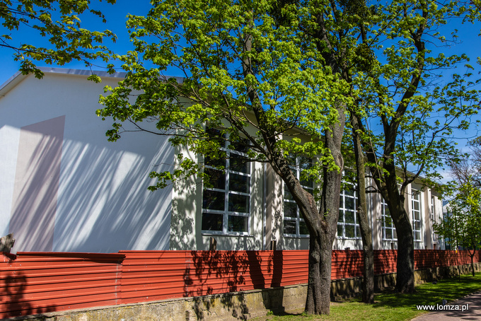 nowa sala sportowa przy Szkole Podstawowej nr 2 w Łomży 