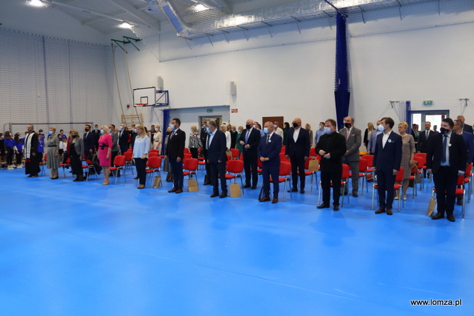 oficjalne otwarcie sali sportowej SP 2