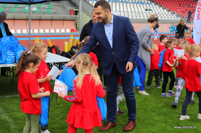 Dzień Dziecka z MOSiR Łomża - Bieg "Od przedszkola do juniora"