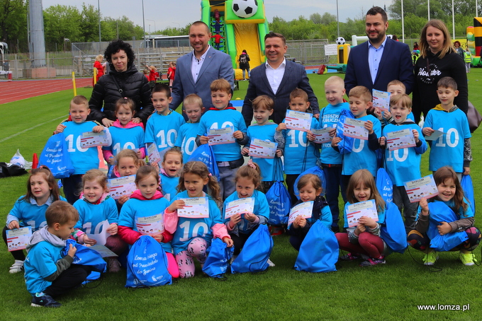 Dzień Dziecka z MOSiR Łomża - Bieg "Od przedszkola do juniora"