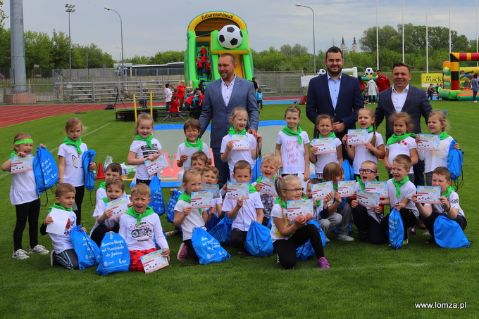 Dzień Dziecka z MOSiR Łomża - Bieg "Od przedszkola do juniora"