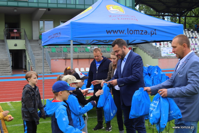 Dzień Dziecka z MOSiR Łomża - Bieg "Od przedszkola do juniora"