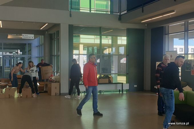 punkt zbiórki w PWSIiP