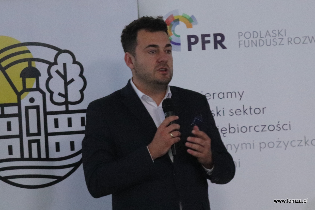 prezydent Łomży Mariusz Chrzanowski