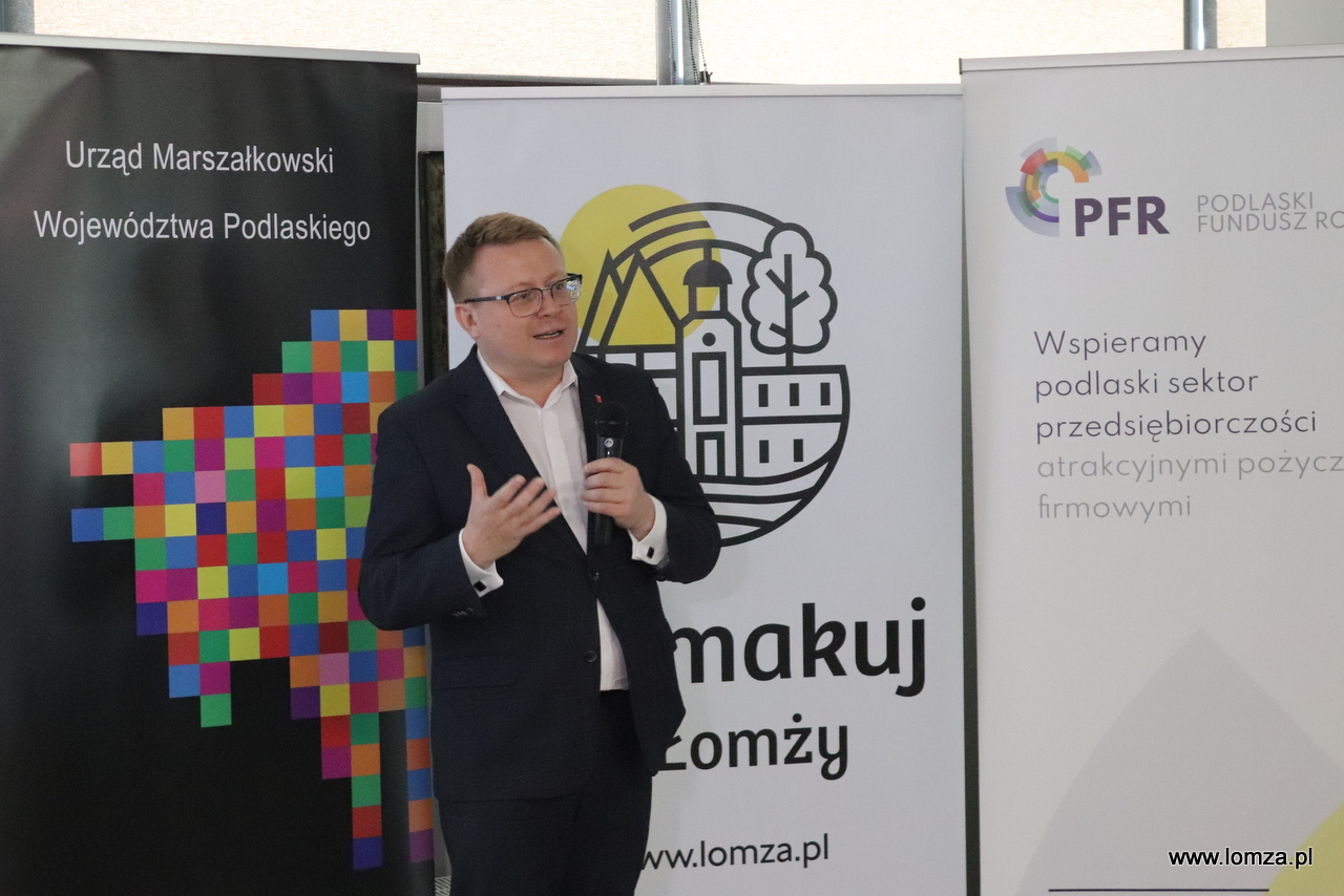 Mariusz Dąbrowski, dyrektor Biura Promocji Gospodarczej UMWP
