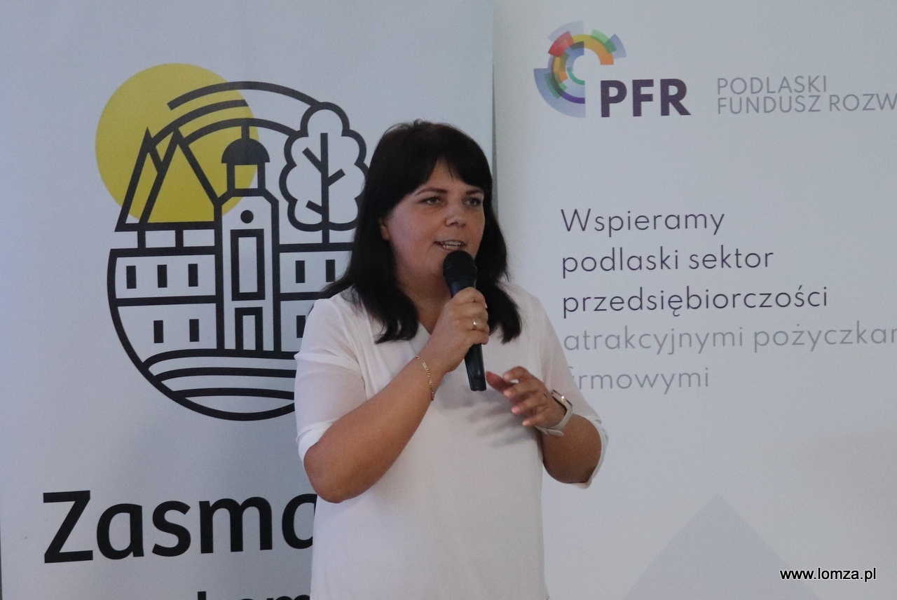 Emilia Malinowska, dyrektor Departamentu Innowacji i przedsiębiorczości UMWP