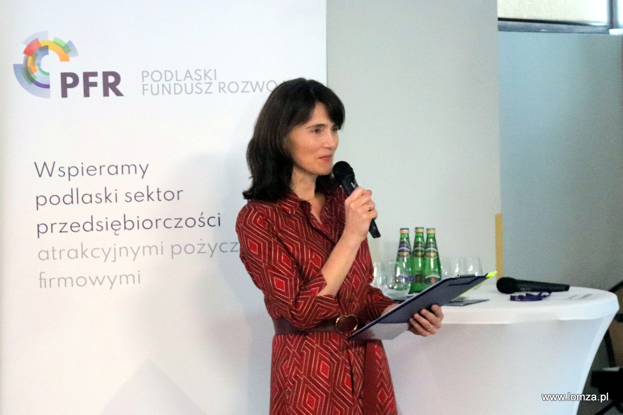 Małgorzata Puchała, naczelnik Centrum Obsługi Przedsiębiorców Urzędu Miejskiego w Łomży