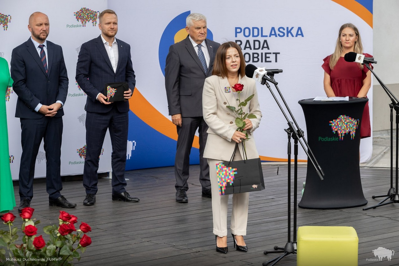 Przewodnicząca Łomżyńskiej Rady Kobiet Marlena Siok