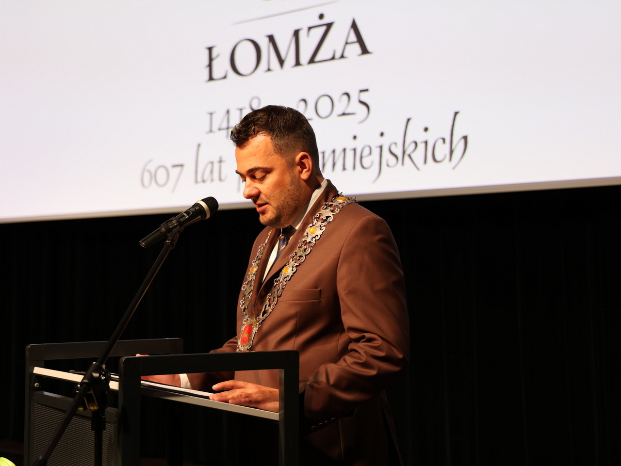 prezydent Łomży Mariusz Chrzanowski