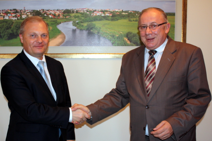 Prezydent Łomży spotkał się z Posłem Kołakowskim
