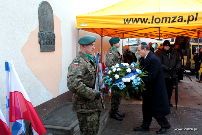 Pamięci Żydów Łomżyńskich.... w 70. rocznicę likwidacji getta