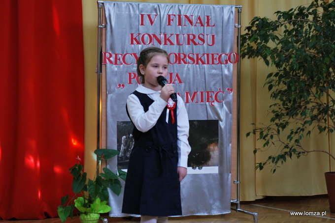 Finał Międzyszkolnego Konkursu Recytatorskiego 