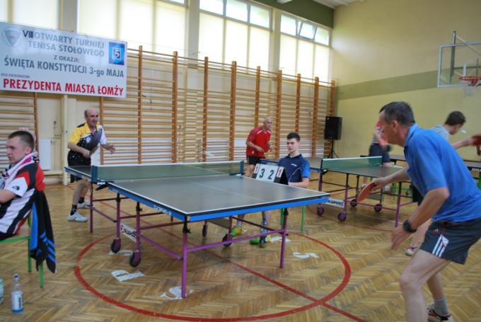 VIII otwarty turniej tenisa stołowego w SP 5