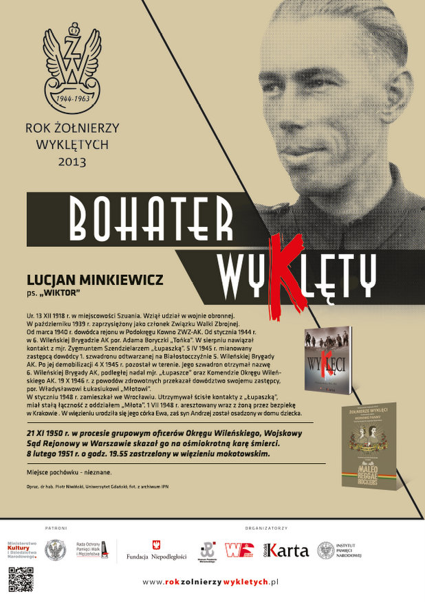 Prezentujemy biogram Lucjana Minkiewicza