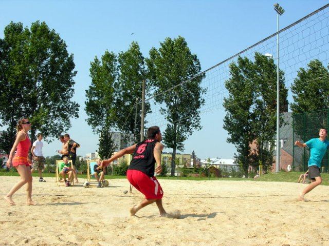 Boisko plażowe już czynne
