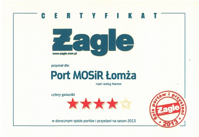 Setki turystów i cztery gwiazdki dla Portu Łomża