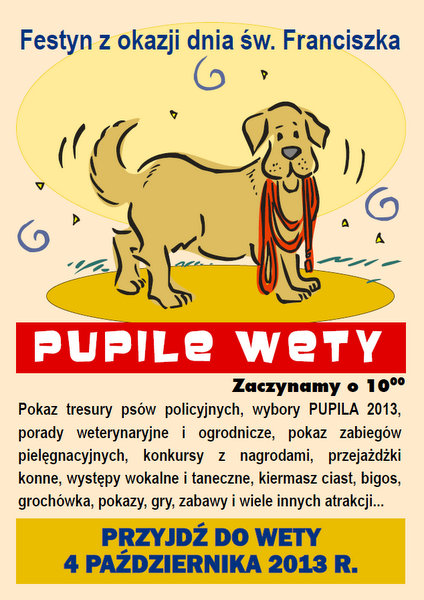 Konkurs „Mój zwierzak, mój przyjaciel”