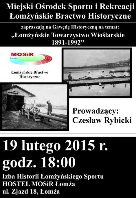 Zaproszenie na Gawędę Historyczną