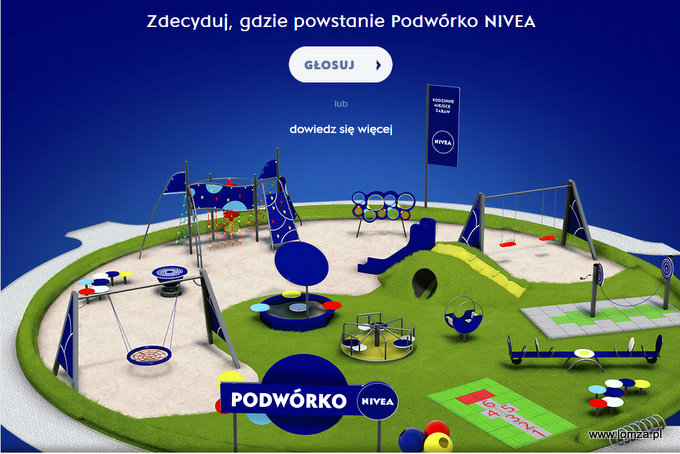 Razem wygrajmy plac zabaw dla dzieci