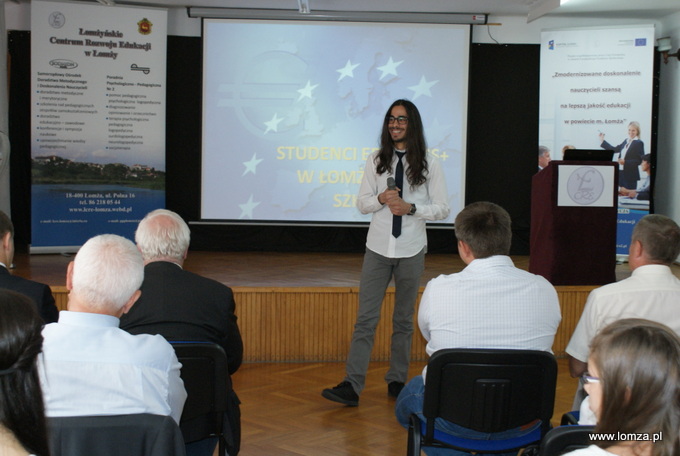 „Studenci Erasmus+ w łomżyńskiej szkole” – podsumowanie drugiej edycji projektu