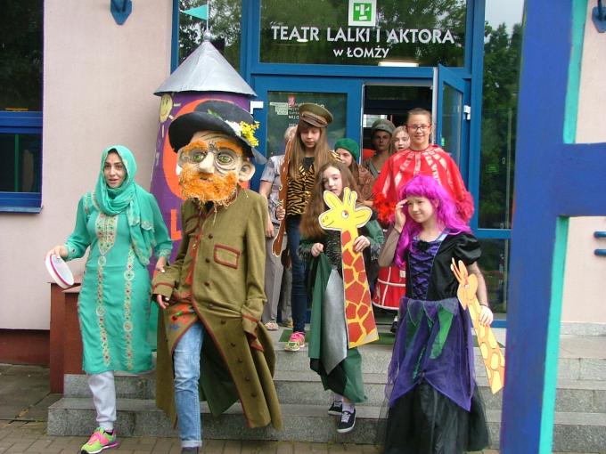 Finałowe pokazy uczestników warsztatów teatralnych