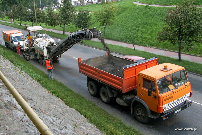 Prace na Zjeździe – będą utrudnienia na wjeździe do Łomży