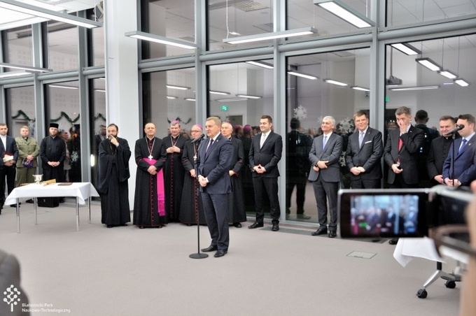 Prezydent Łomży na wigilii samorządowców
