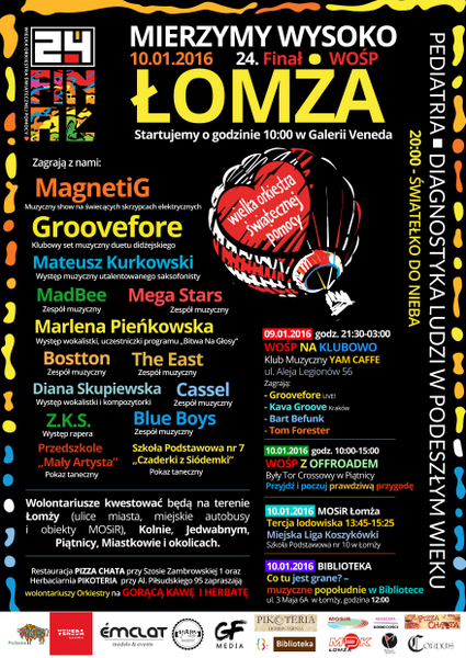 WOŚP zagra w Łomży