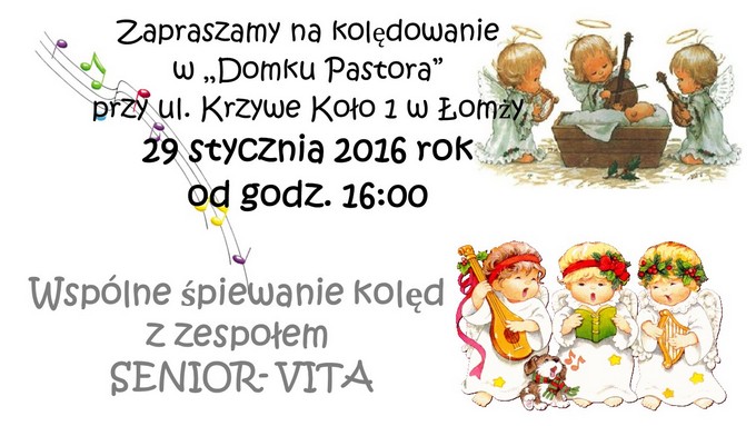 Zapraszamy na wspólne śpiewanie kolęd