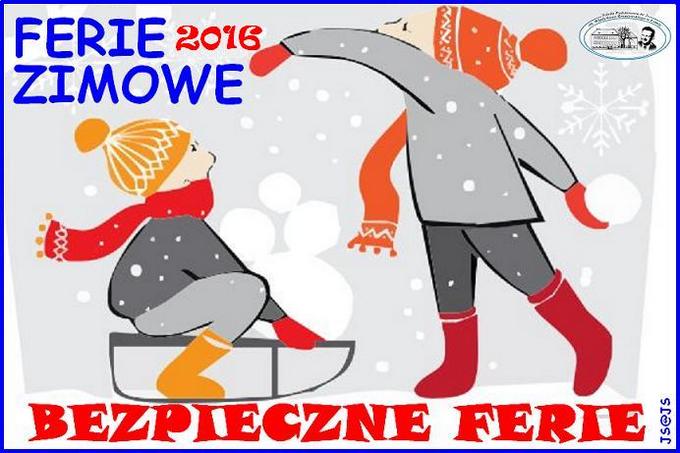 Bezpieczne ferie z SP 2