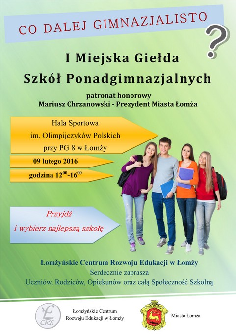 Gimnazjalisto, przyjdź i wybierz najlepszą szkołę