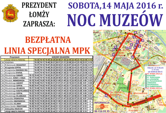 Bezpłatna linia autobusowa na 