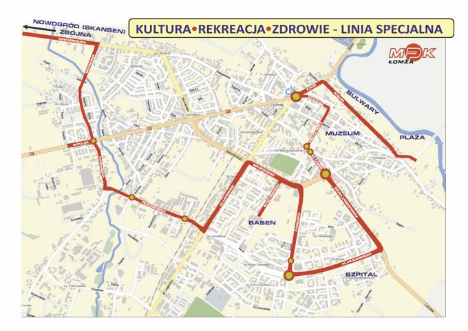 Sobotnia linia specjalna MPK
