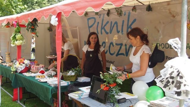 Piknik Mleczny podczas 