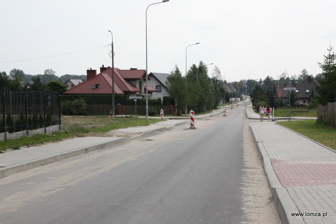Trwają prace na ul. Wiosennej