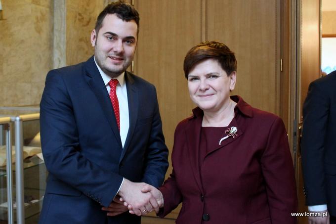 Wizyta premier Beaty Szydło w Łomży