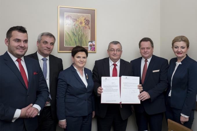 Realizacja „Via Szydło” w 2018 roku