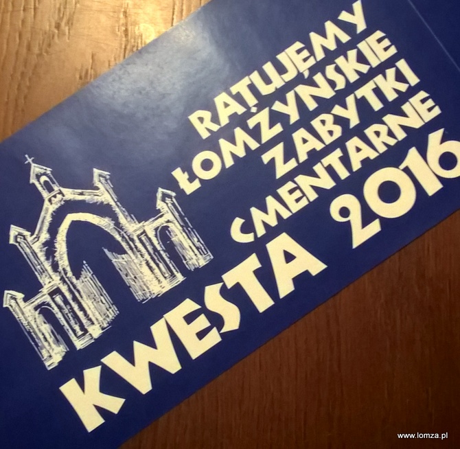 Kwesta na ratowanie zabytków cmentarnych