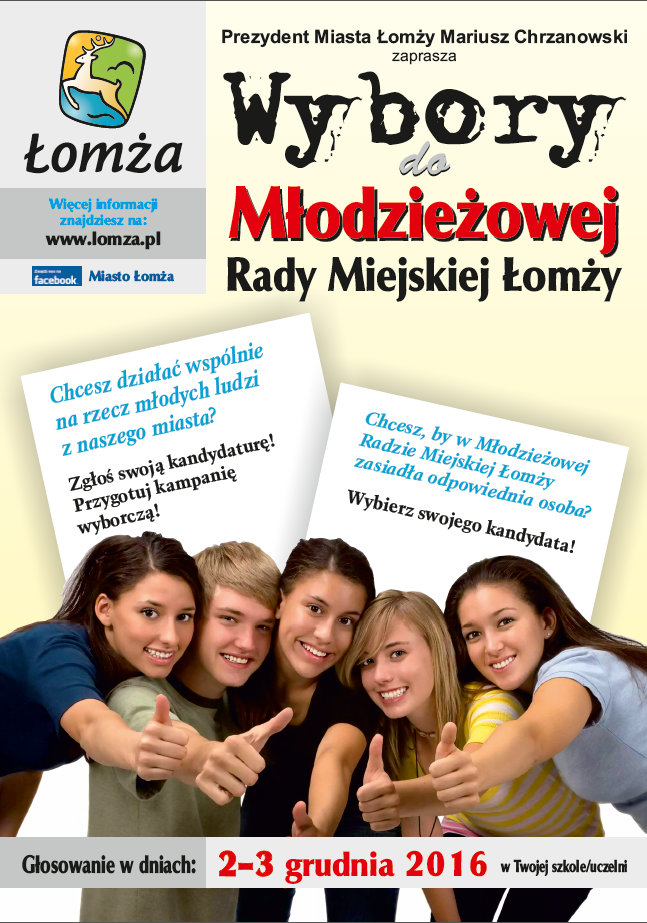 Przed nami wybory do Młodzieżowej Rady Miejskiej Łomży