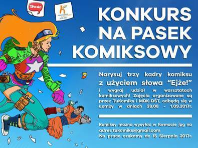 Narysuj komiks i weź udział w warsztatach
