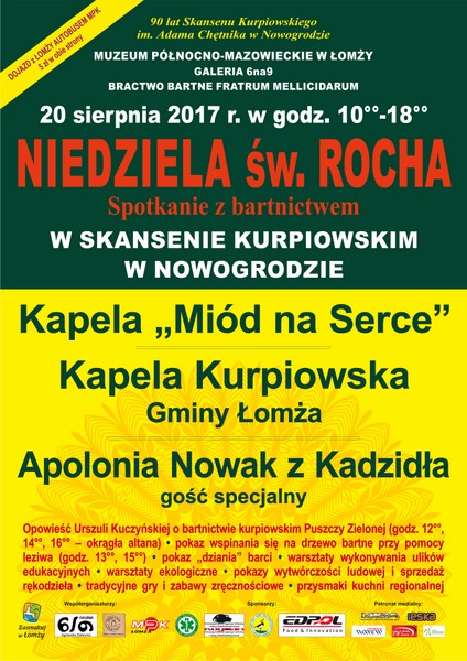 Niedziela św. Rocha na 90-lecie Skansenu w Nowogrodzie