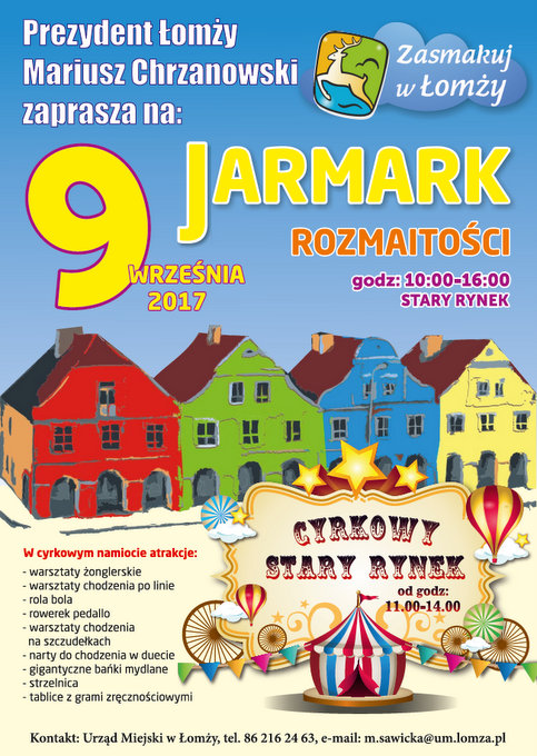 Przyjdź na Jarmark Rozmaitości