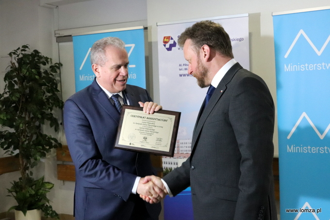 Łomżyński szpital z certyfikatem jakości