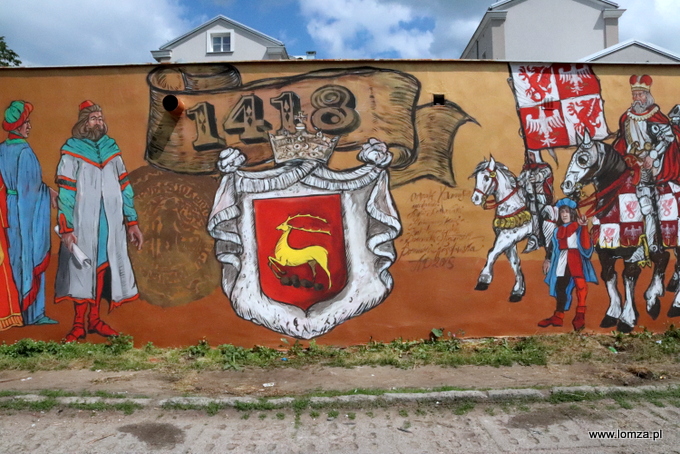 Mural na jubileusz 600-lecia